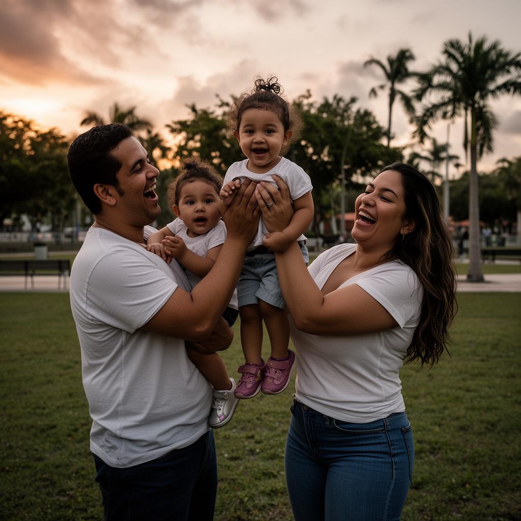 The Reyes Family — Allapattah, Miami